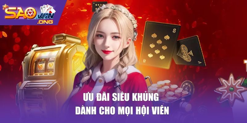 Ưu đãi siêu khủng dành cho mọi hội viên
